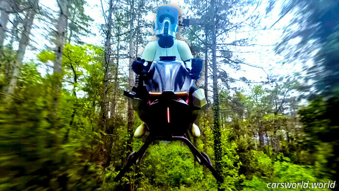 This Jet-Powered Flying Bicycle Allows You to Experience Your Star Wars Dream in Reality | Carscoops